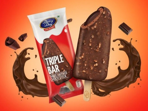 Dairy Day New Triple Bar Stick Ice Cream-65ml