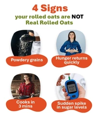 True Elements Rolled Oats-500gm