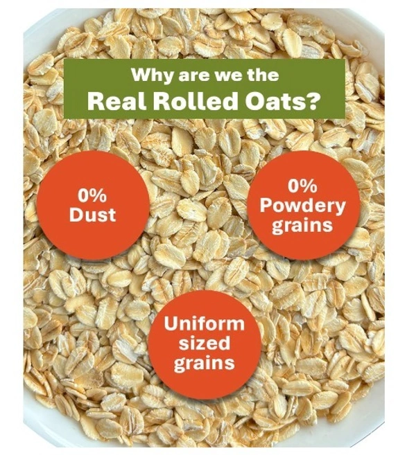True Elements Rolled Oats-500gm