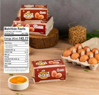 UPF Healthy Eggs, Brown- 6 Large| Veg Fed| Non-Fertile Eggs