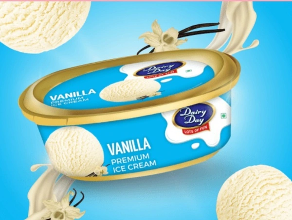 Dairy Day Vanilla Premium Ice Cream Tub-500ml
