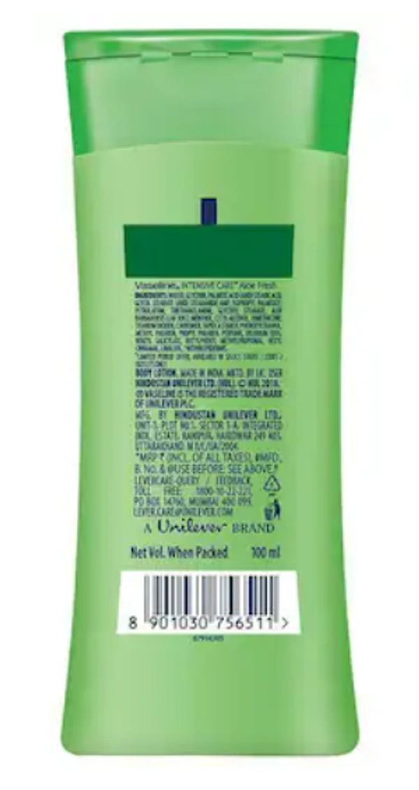 Vaseline Aloe Fresh Intensive Care,Serum in Lotion-90ml