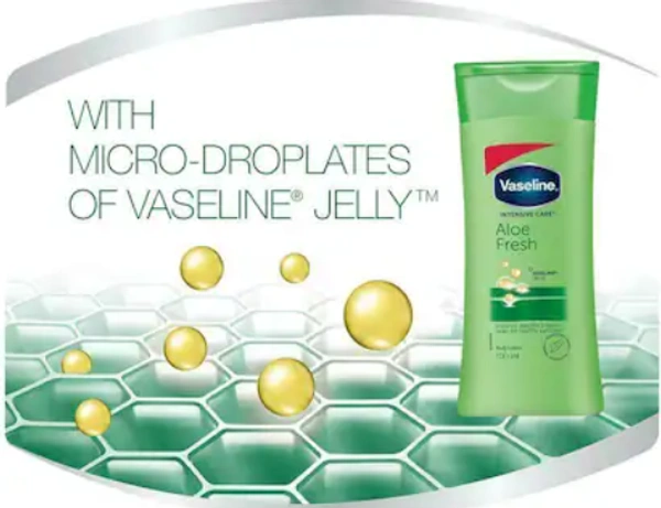 Vaseline Aloe Fresh Intensive Care,Serum in Lotion-90ml