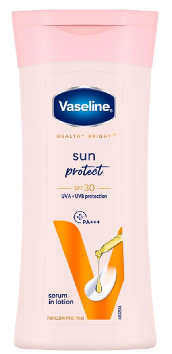 Vaseline Sun Protect|SPF 30 | UPA+UVB Protection|Serum in Lotion - 90ml