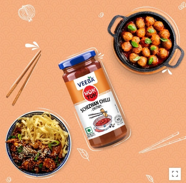 Veeba Wok Tok Schezwan Chilli Chutney-250gm