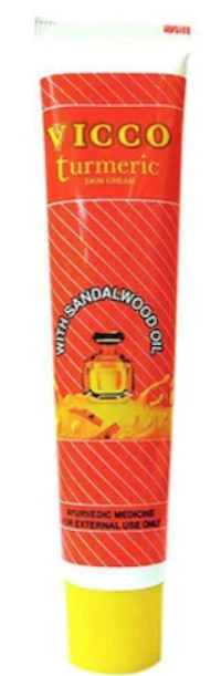 Vicco Turmeric Skin Cream, Sandal Wood Oil - 30gm