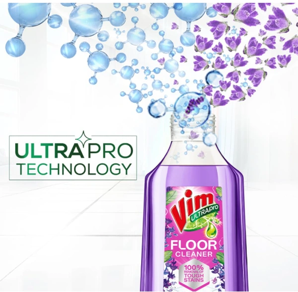 Vim Ultra Pro Floor Cleaner French Lavender with Sage-1ltr