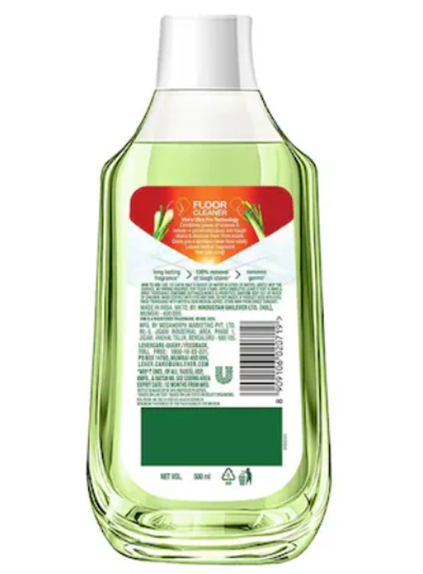 Vim Ultra Pro Floor Cleaner,  Lemongrass with salt - 500ml