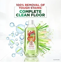 Vim Ultra Pro Floor Cleaner,  Lemongrass with salt - 500ml