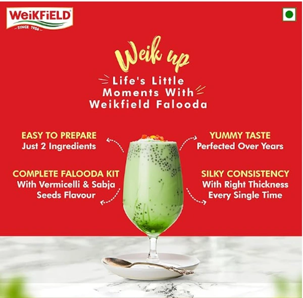 WeikField Falooda Mix - Kesar Pista Flavoured, 200gm
