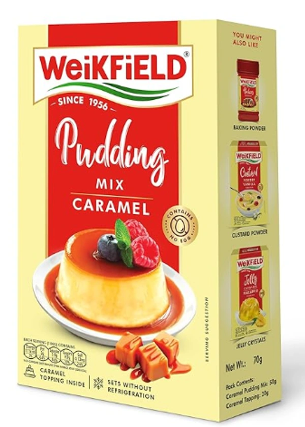WeiKfield Pudding Mix Caramel-70gm