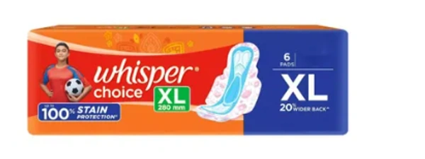 Whisper Choice XL - 6 pads