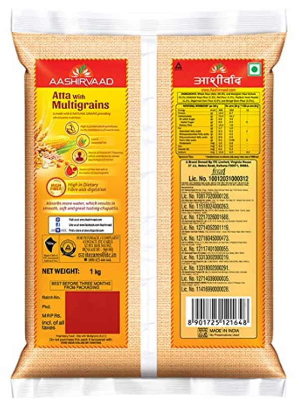 Aashirvaad Multigrain Atta 1kg