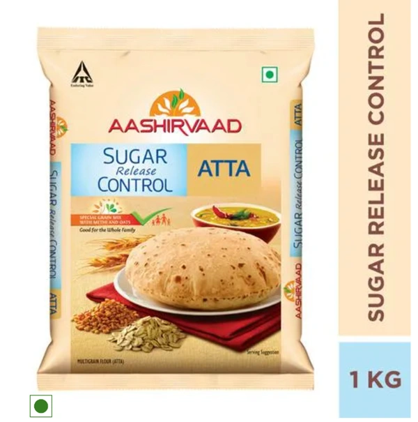 Aashirvaad Sugar Release Control ,special Grain mix with Methi and Oats - Atta