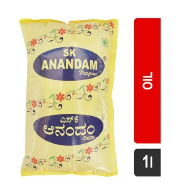 Anandam Deepam Oil/Pooja Oil/Lamp Oil 1L PP