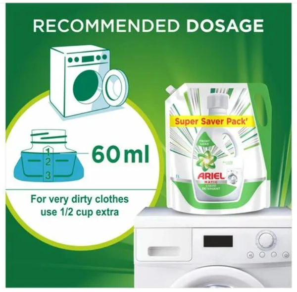 Ariel Matic Liquid Detergent Front Load 2ltr