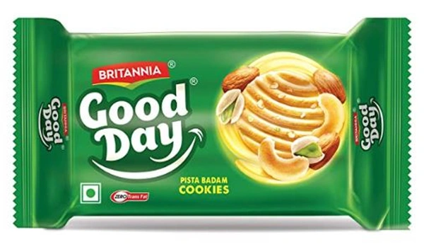 Britannia Goodday Pista Badam Cookies Biscuits 200gm