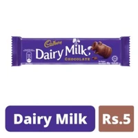 Cadbury Dairy Milk Chocolate-(72 Units of 6.6gm each, Rs5/-)