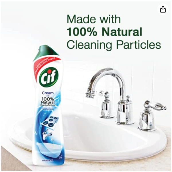 Cif Original Multipurpose Surface Cleaner Cream, 500ml