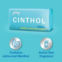 Cinthol Menthol Active Deo Fragrance 3 x 100gm