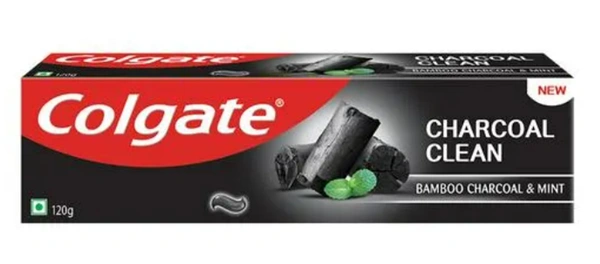 Colgate Charcoal Clean Gel Toothpaste 2x120gm