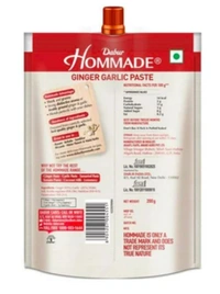 Dabur Hommade Ginger Garlic Paste - 200gm