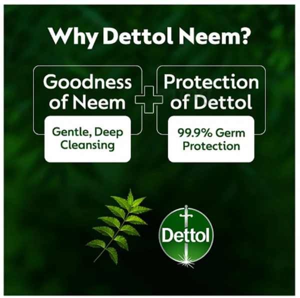 Dettol Neem Soap Bar 75gm