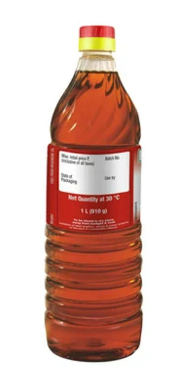 Dhara Kachi Ghani Mustard Oil - 1Ltr