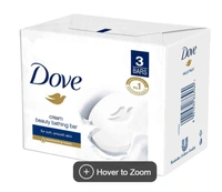 Dove Cream Beauty Bathing Soap Bar,125gm(Pack of 3)