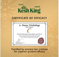 Emami Kesh King Scalp and Hair Medicine, Grows New Hair, Reduces Hairfall, Ayurvedic Oil, 100ml (100ml + 20ml EXTRA)