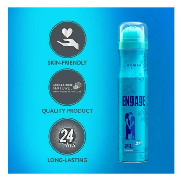 Engage Bodylicious Deodorant Spray - Spell For Women, 150ml