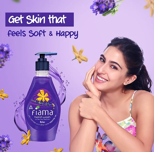 Fiama Hand Wash Pump, Relax - 400ml