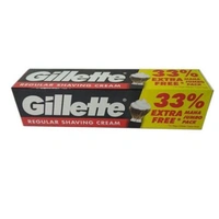 Gillette Shaving Cream Regular 70gm + Extra 33% gm