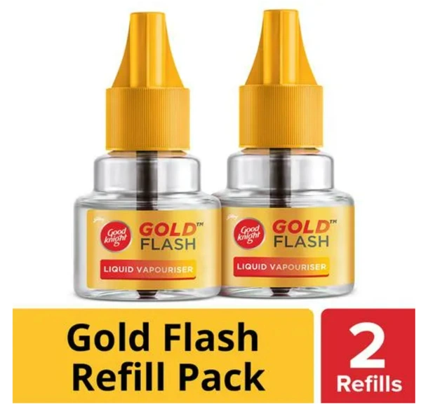 Good Knight Gold Flash Twin Pack Refil 45ml(pack of 2)