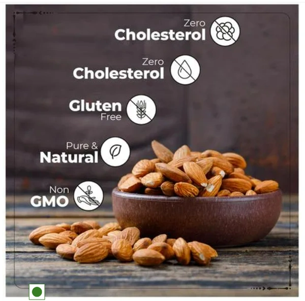 Happilo 100% Natural Premium California Almonds - 500gm