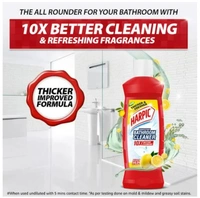 Harpic Bathroom Cleaner Thicker & Fresher-Lemon - 500ml