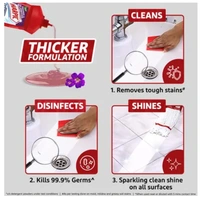 Harpic Bathroom Clearner Thicker & Fresher, 1ltr - Floral Bloom