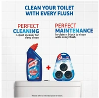 Harpic Flush Matic In-Cistern Marine Toilet Cleaner 3x50gm, 240 Flushes