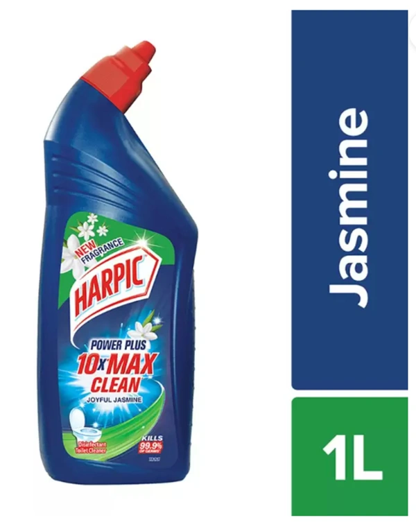 Harpic Power Plus Toilet Cleaner New Fragrance Jasmine 1ltr