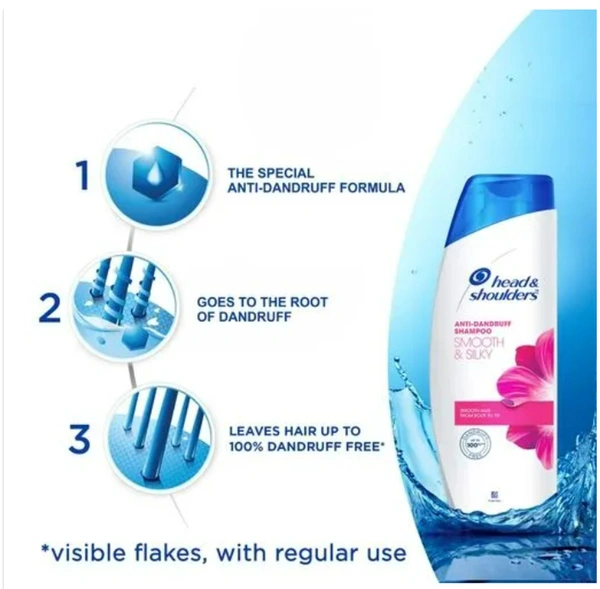 Head & Shoulders Anti Dandruff + Smooth and Silky Shampoo 72ml