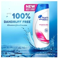 Head & Shoulders Smooth & Silky Anti Dandruff Shampoo 340ml