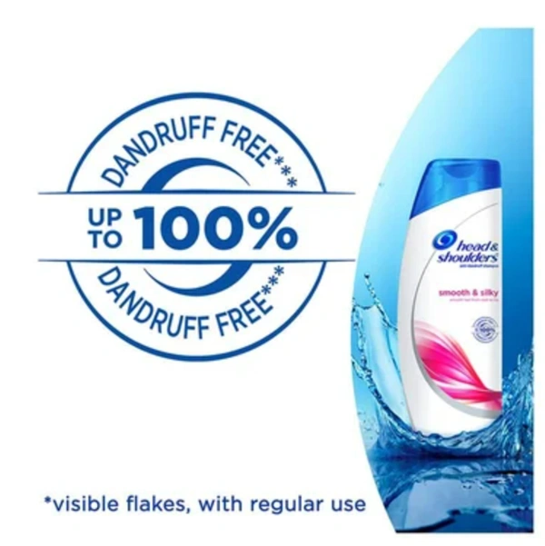 Head & Shoulders Smooth & Silky Anti Dandruff Shampoo 340ml