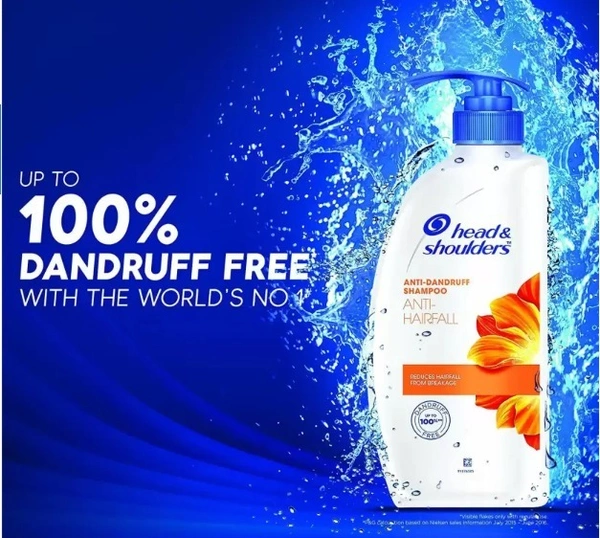 Head & Shoulders Anti-Dandruff Shampoo,Anti HairFall-650ml