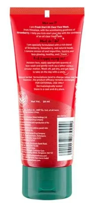 Himalaya Fresh Start Oil Clear Face Wash Strawberry 50ml