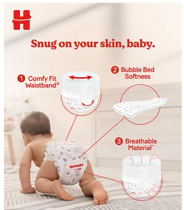 Huggies Complete Comfort Wonder Pants 5 in 1 comfort L(9-14 kg) - 42Pants