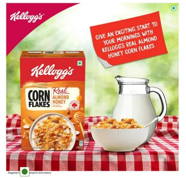Kelloggs Corn Flakes with Real Almond & Honey - 300gm