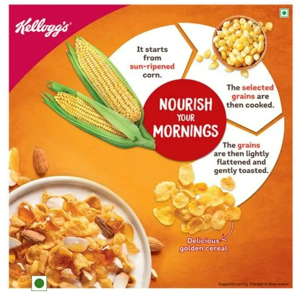 Kelloggs Corn Flakes with Real Almond & Honey - 300gm