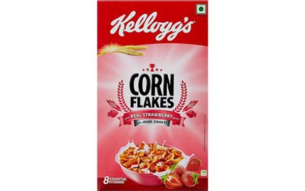 Kellogg's Corn Flakes with Real Strawberry,575gm