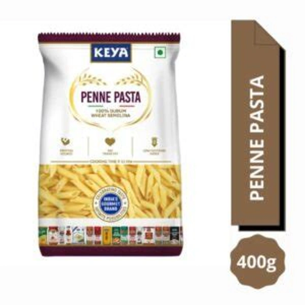 Keya 100% Durum Wheat Pasta - Penne 400gm