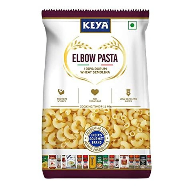 Keya Durum Wheat Pasta - Elbow 400gm